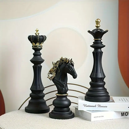 شطرنج راتنجي (مجموعة من ثلاثة)